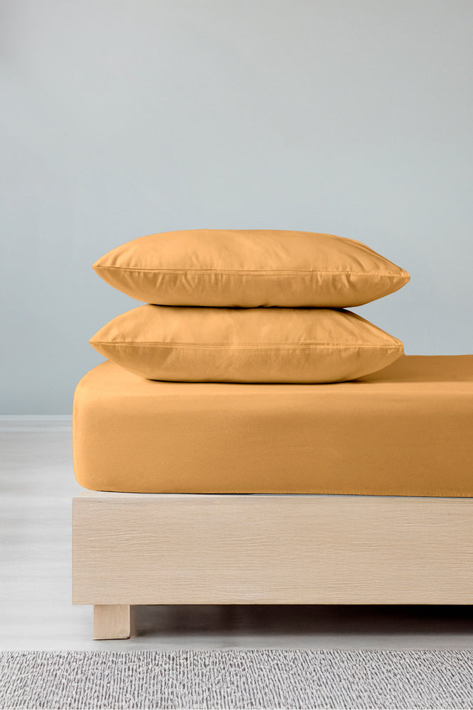 Elura %100 Pamuk Çift Kişilik Lastikli Çarşaf Seti – Yastık Kılıfı Dahil