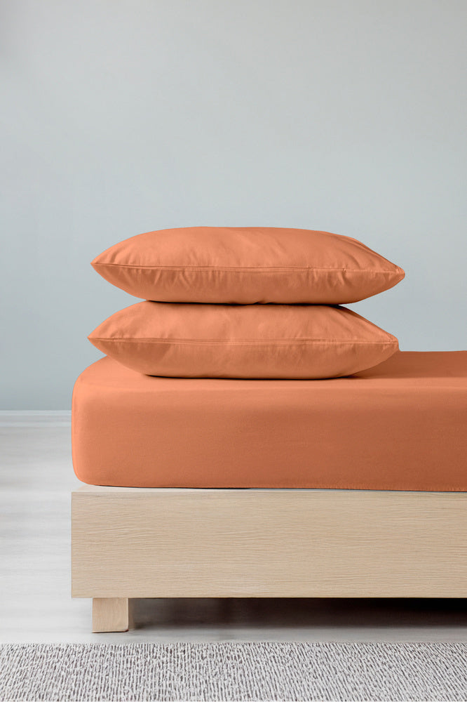 Elura %100 Pamuk Çift Kişilik Lastikli Çarşaf Seti – Yastık Kılıfı Dahil