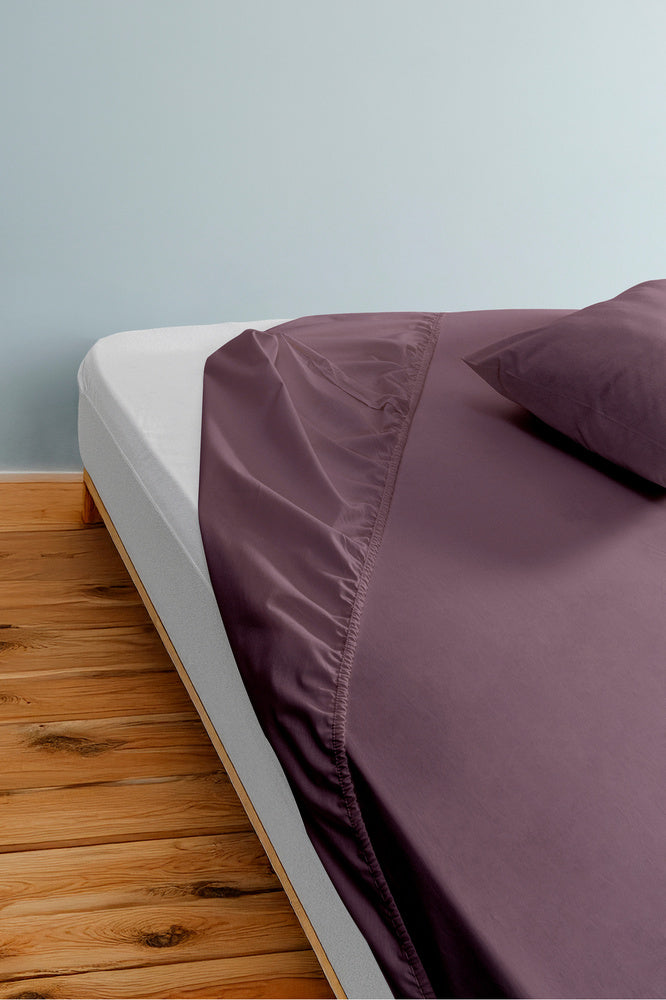 Elura %100 Pamuk Çift Kişilik Lastikli Çarşaf Seti – Yastık Kılıfı Dahil