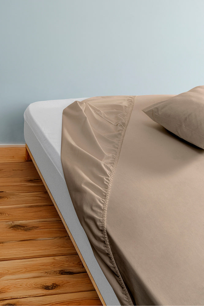 Elura %100 Pamuk Çift Kişilik Lastikli Çarşaf Seti – Yastık Kılıfı Dahil