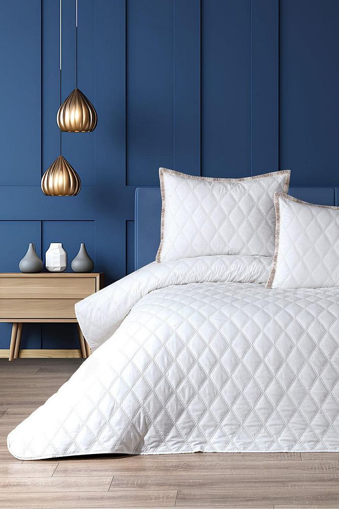 Vita 3 Parça Yatak Örtüsü Takımı