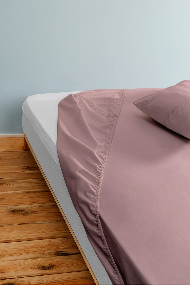 Elura %100 Pamuk Çift Kişilik Lastikli Çarşaf Seti – Yastık Kılıfı Dahil