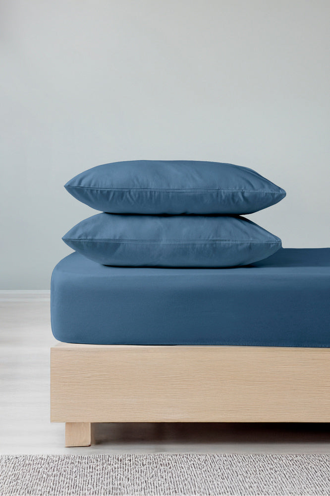 Elura %100 Pamuk Çift Kişilik Lastikli Çarşaf Seti – Yastık Kılıfı Dahil