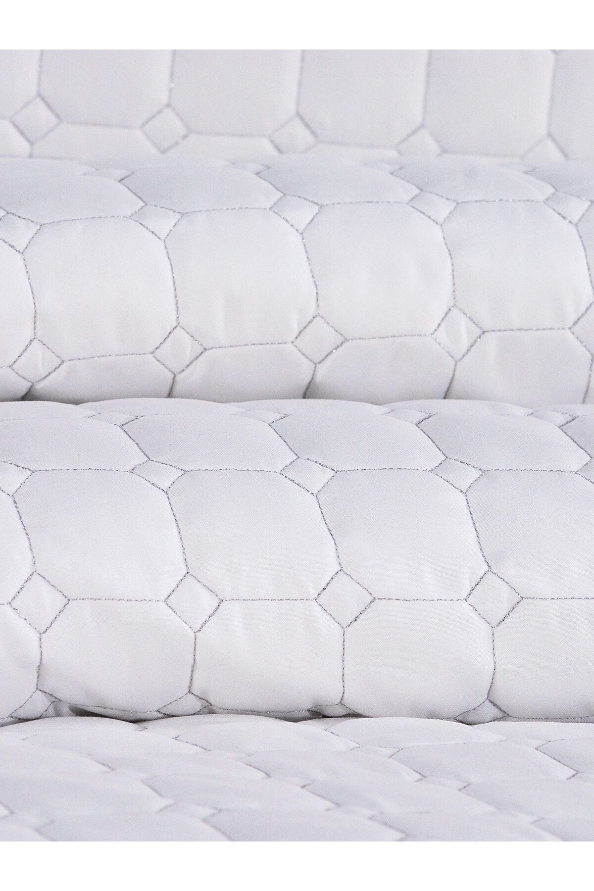 Bahar Kapitoneli 2 Parça Tek Kişilik Yatak Örtüsü Takımı