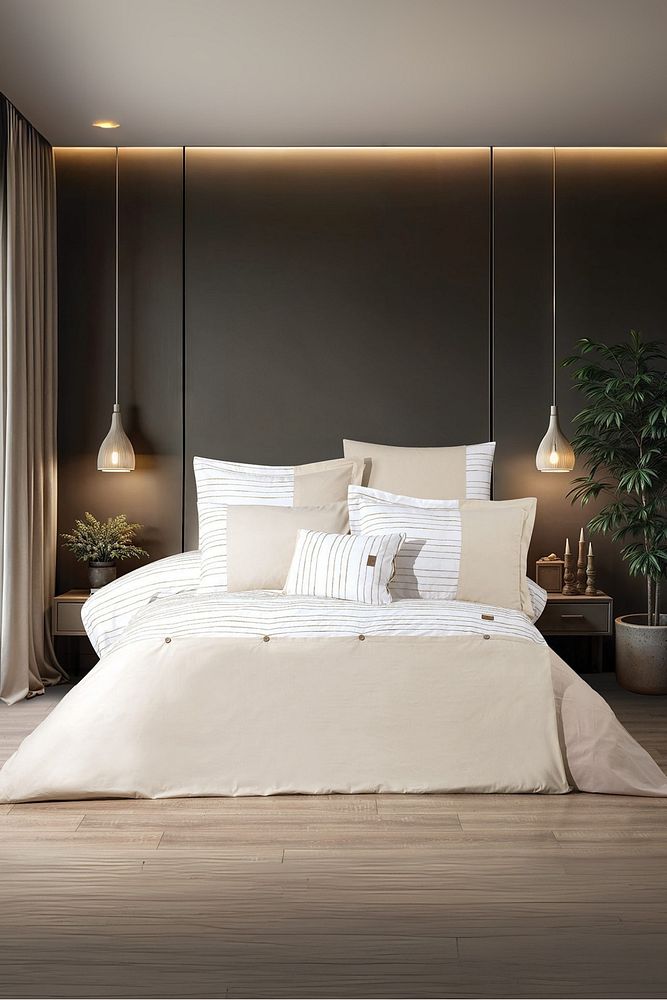 Veni Vidi 7 Parça Çift Kişilik Nevresim Takımı