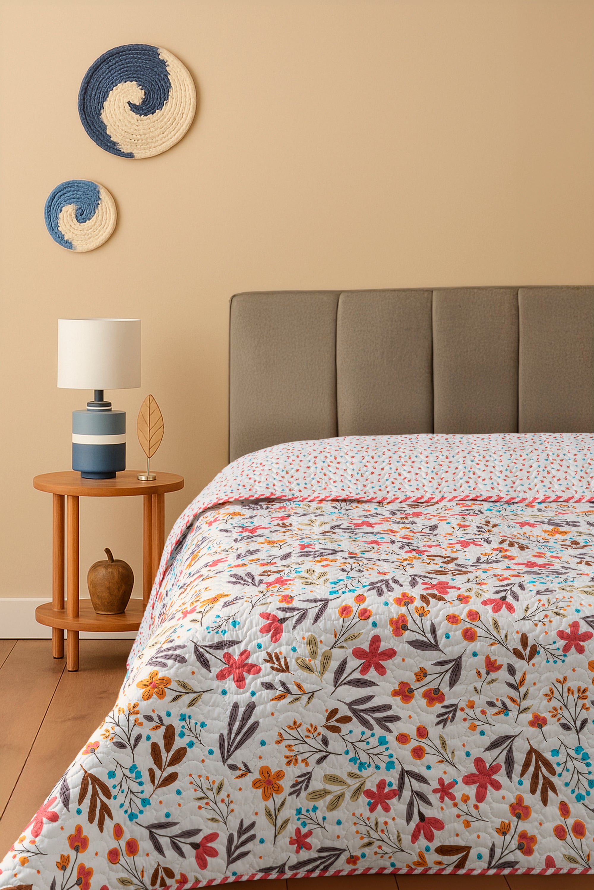 Briva Çift Taraflı Çift Kişilik Yatak Örtüsü