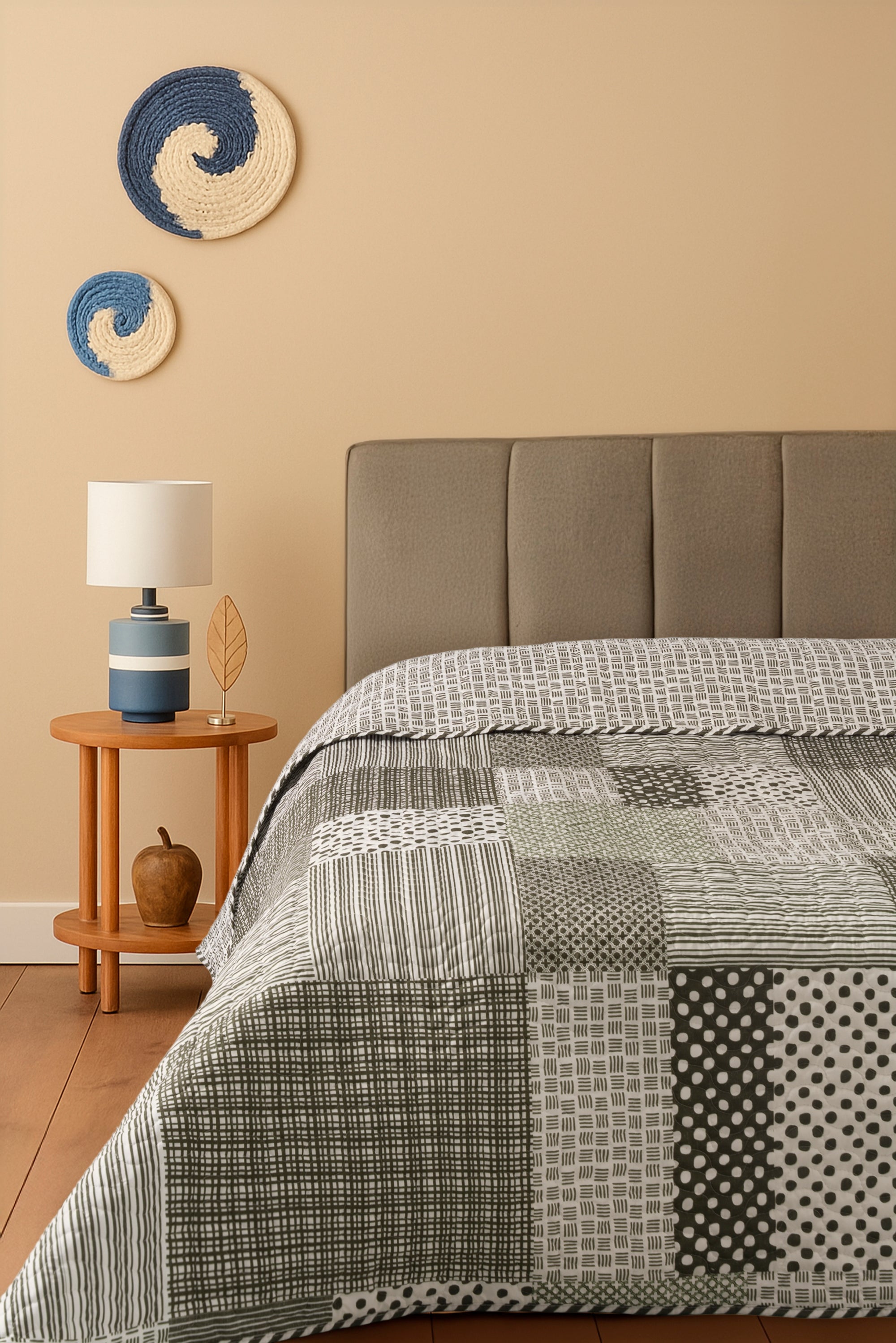 Briva Çift Taraflı Çift Kişilik Yatak Örtüsü