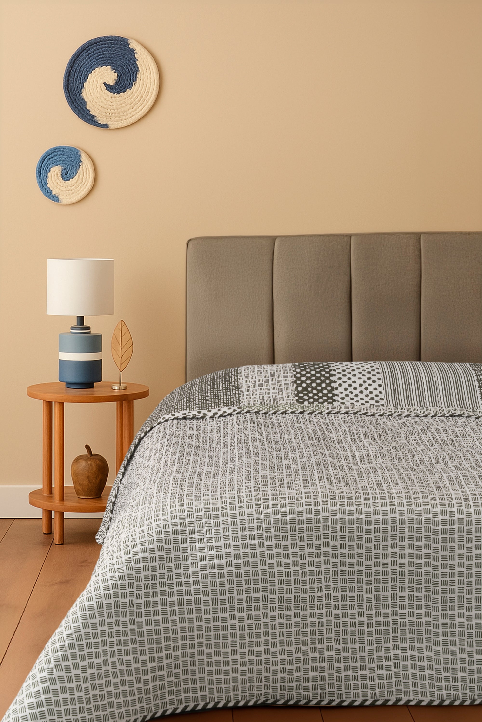 Briva Çift Taraflı Çift Kişilik Yatak Örtüsü