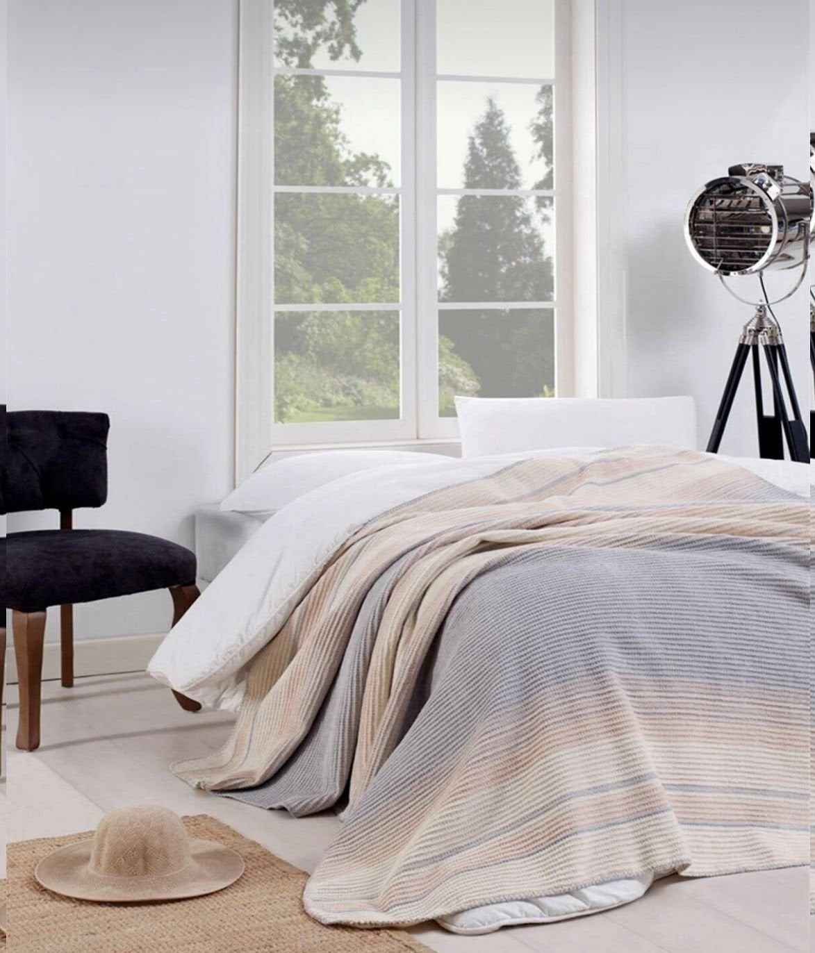 Trivera Tek Kişilik Skoç Battaniye 150x200