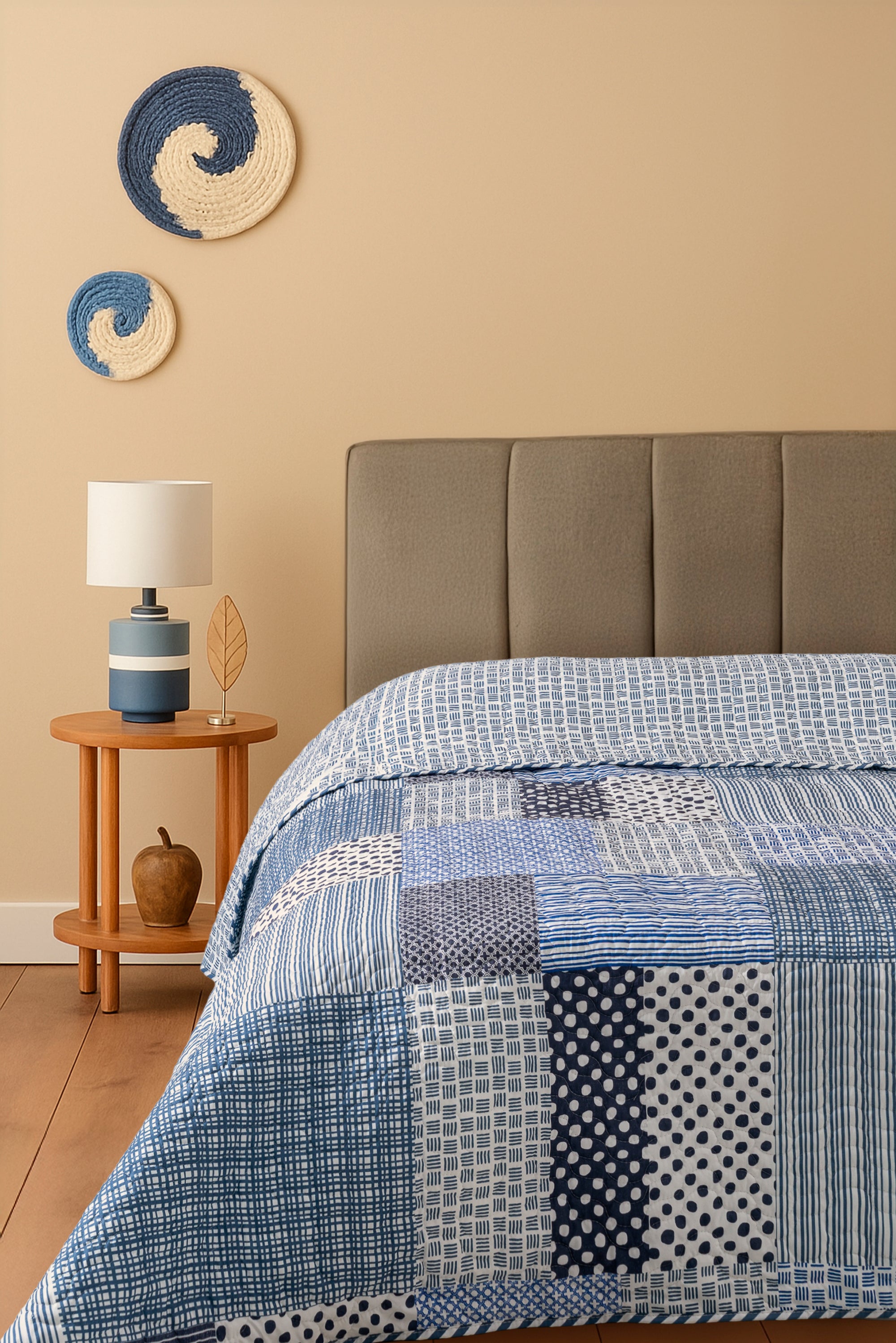 Briva Çift Taraflı Çift Kişilik Yatak Örtüsü