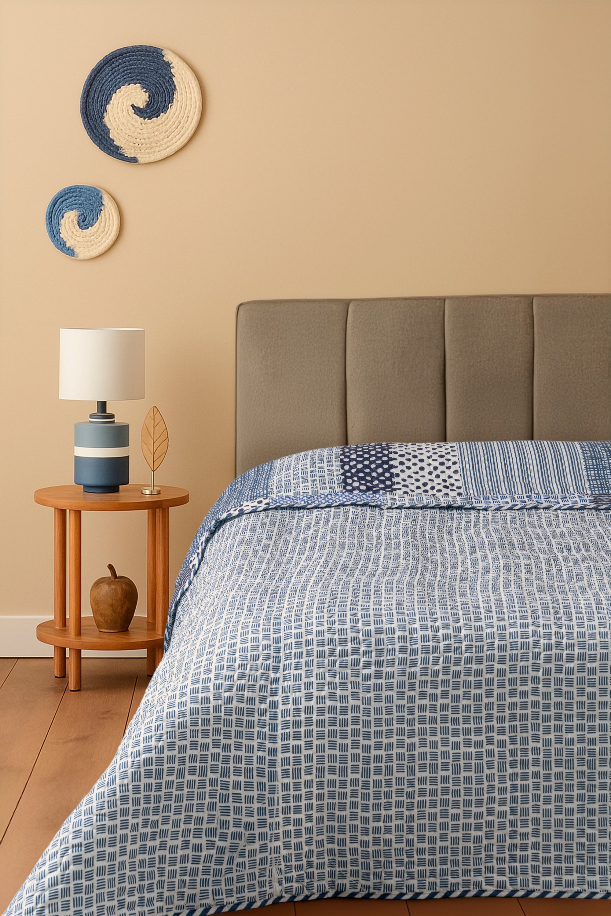 Briva Çift Taraflı Çift Kişilik Yatak Örtüsü