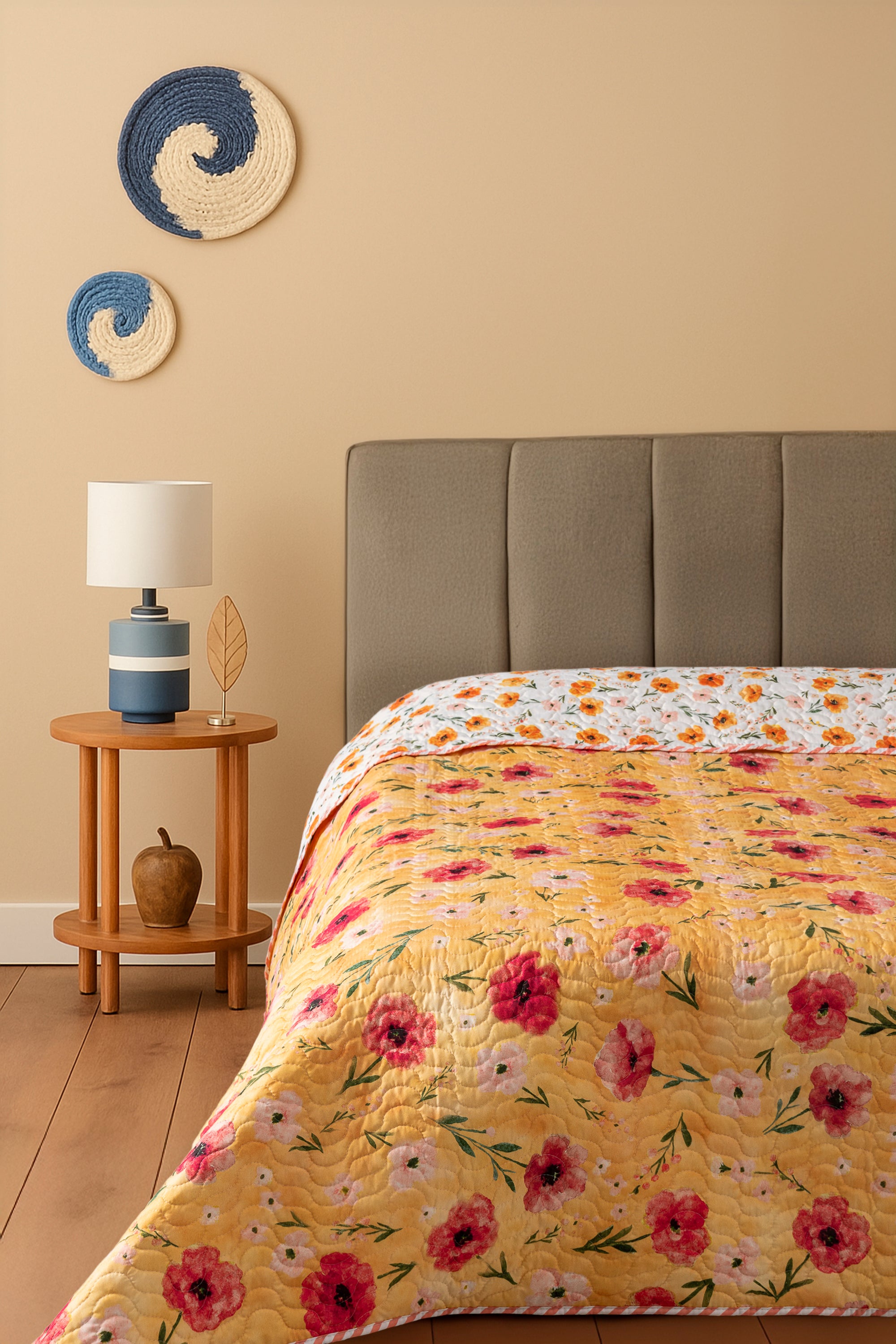 Briva Çift Taraflı Çift Kişilik Yatak Örtüsü