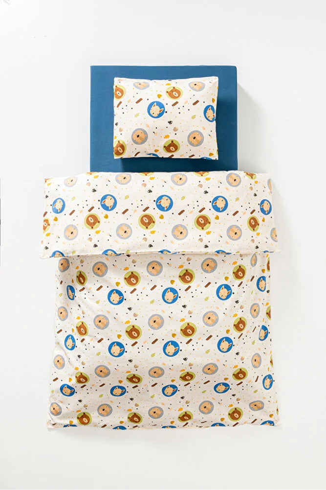 Tona %100 Pamuk Montesorri Bebek Nevresim Takımı