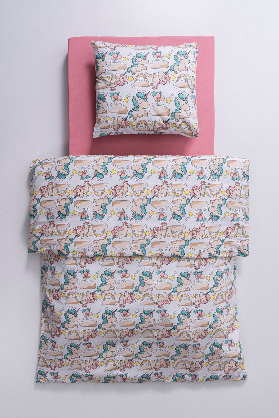 Unicorn %100 Pamuk Montessori Nevresim Takımı