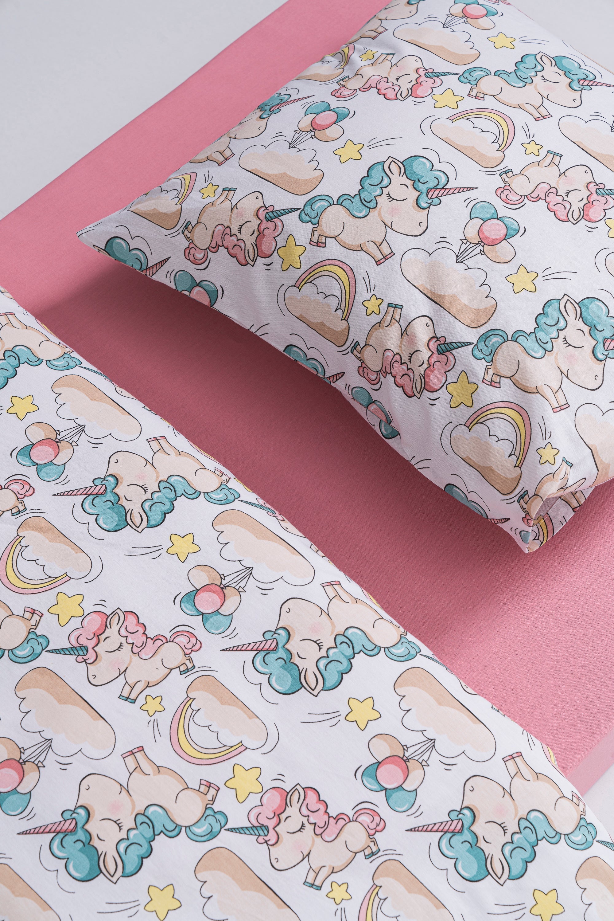 Unicorn %100 Pamuk Montessori Nevresim Takımı