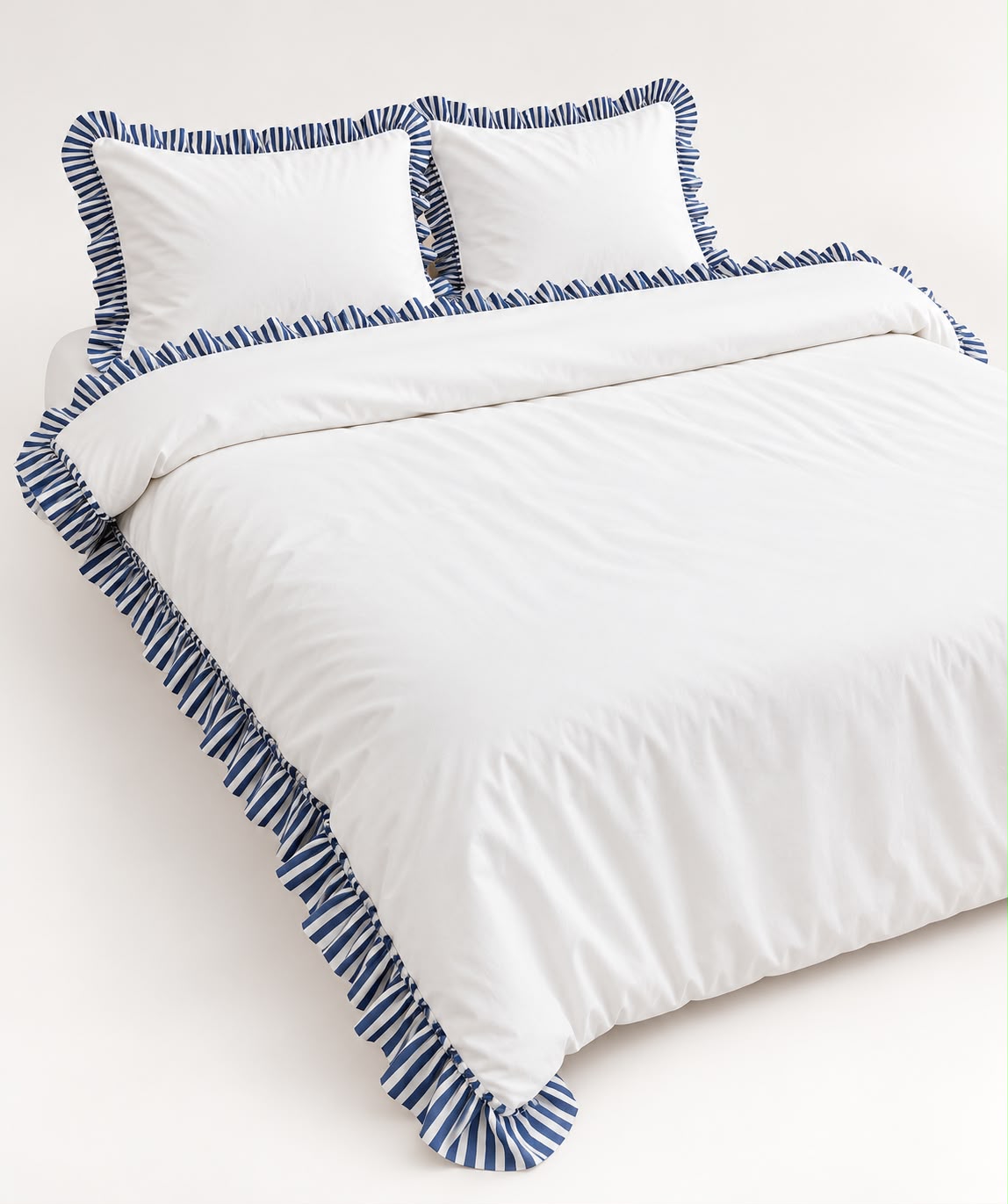 Capri Çift Kişilik Fırfırlı Nevresim Takımı