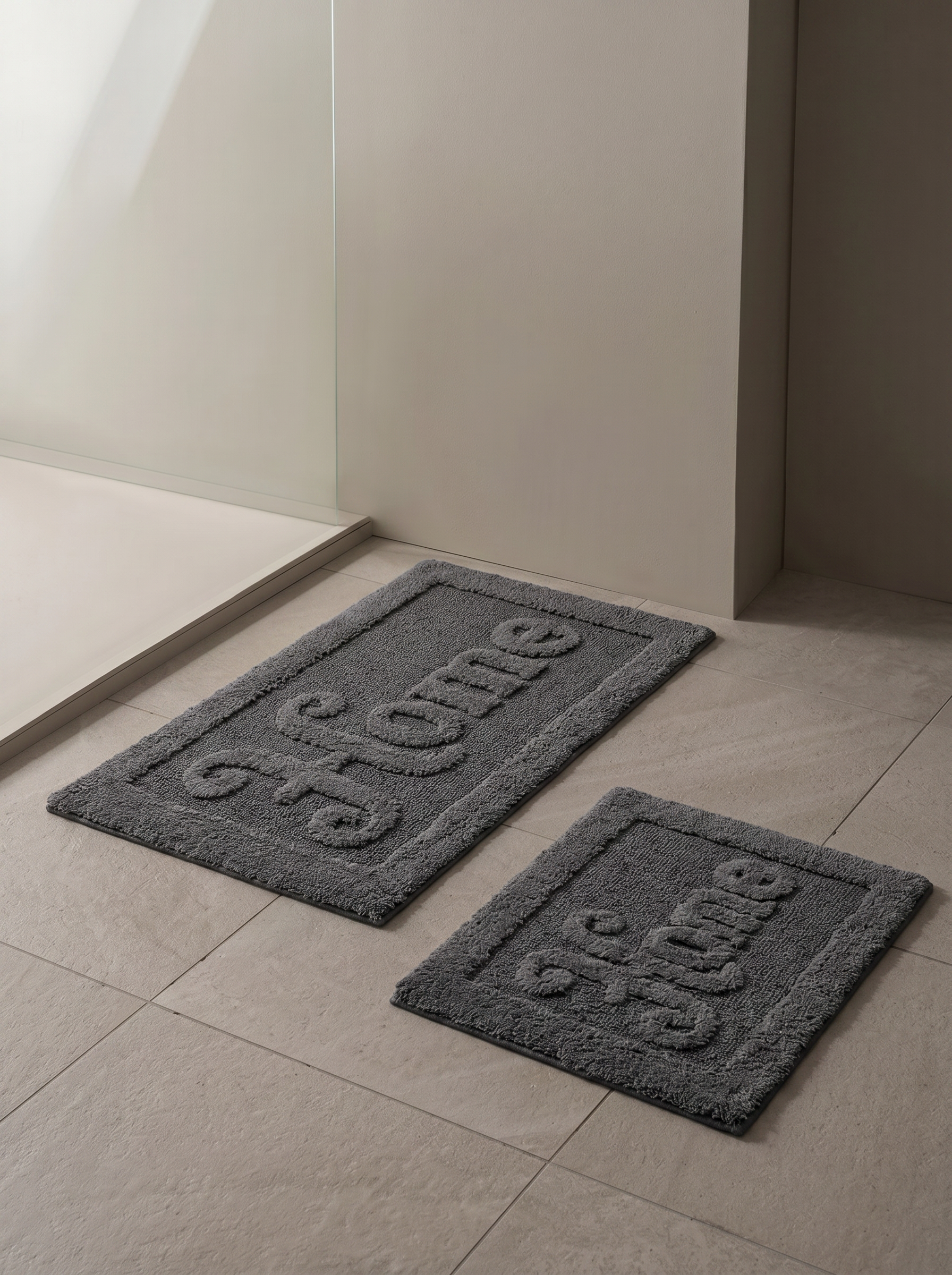 Lora 2'li Banyo Paspas Takımı