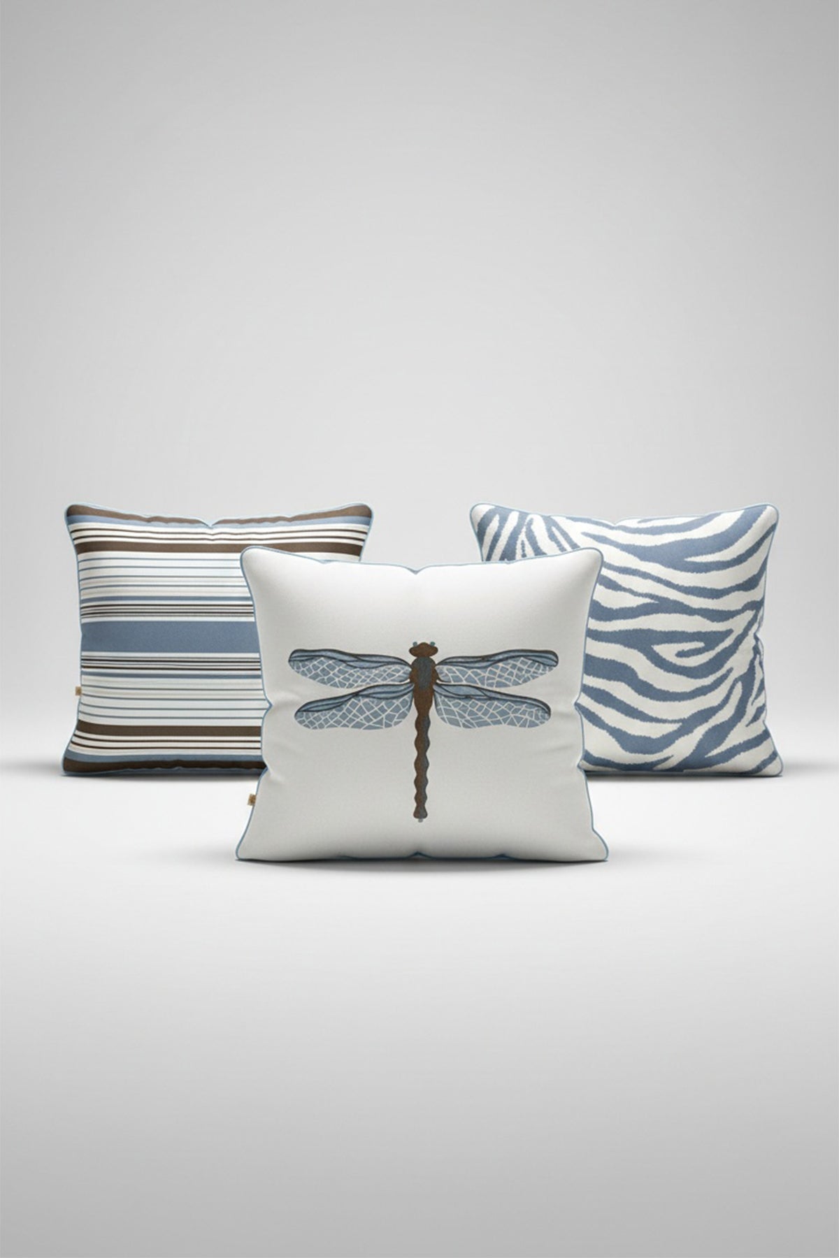 Lior Üçlü Set Kırlent Kılıfı 45x45 cm