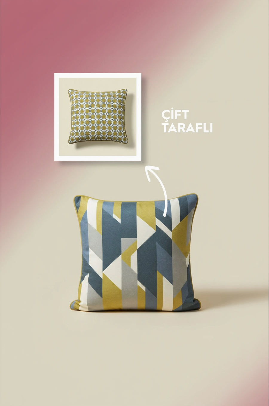 Avely Kırlent Kılıfı 45x45