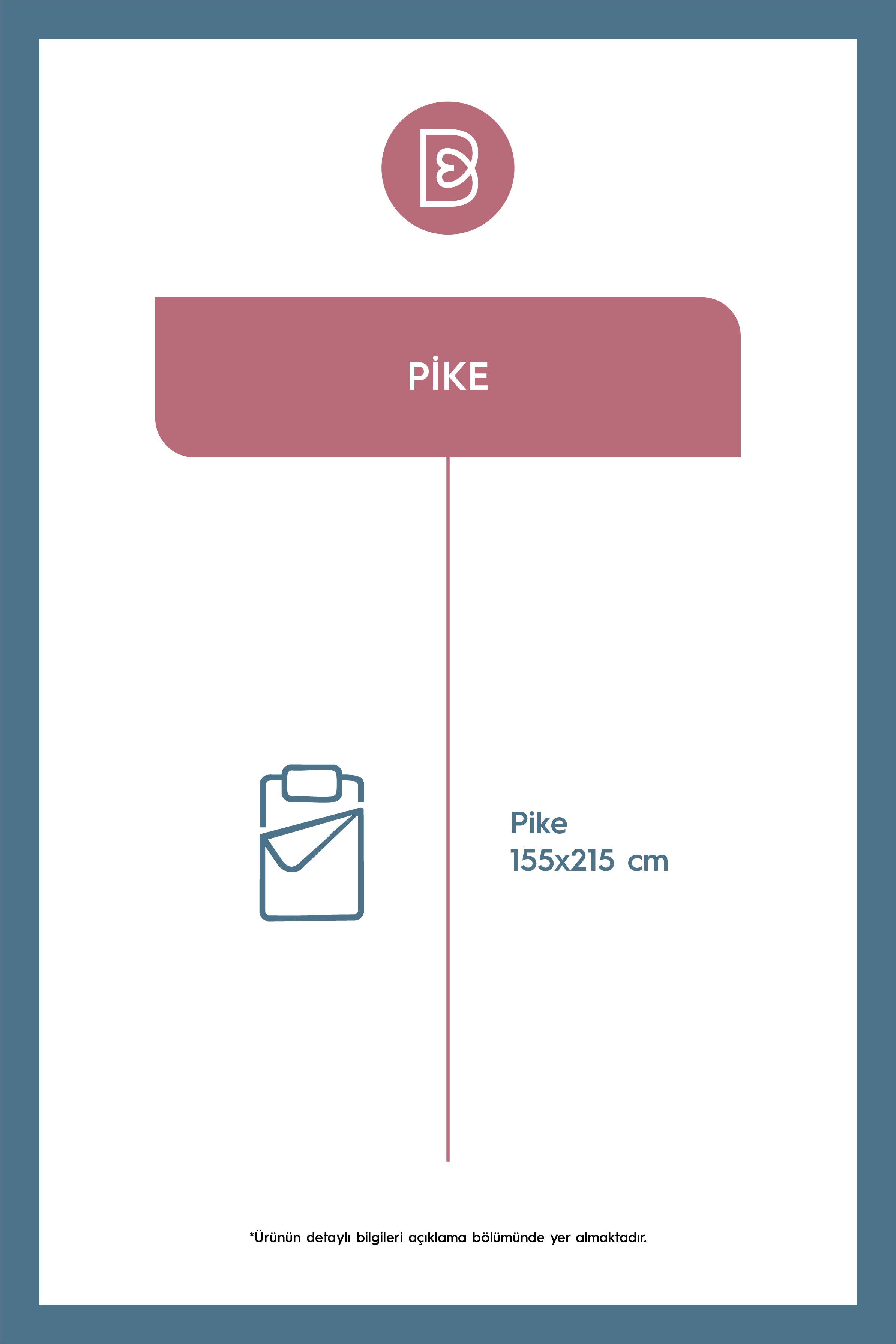Lavi Tek Kişilik %100 Pamuklu Pike